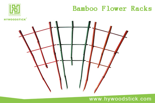 Bamboo flower racks