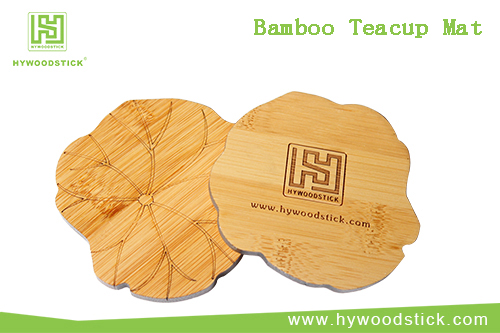 Bamboo teacup mat